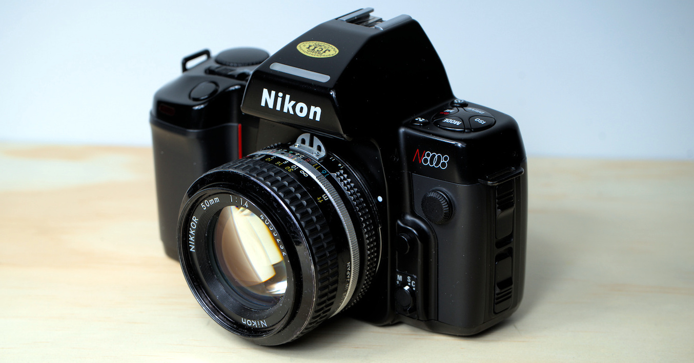 Nikon N8008 w Nikkor AI 50mm 1:1.4